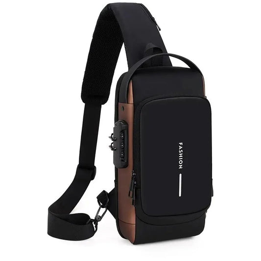 Mochila Pechera Cruzada Antirrobo